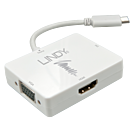 USB C auf HDMI/DVI/VGA Adapter