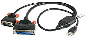 USB RS232 & Parallel Konverter