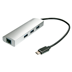 USB 3.0 Hub an Gigabit LAN