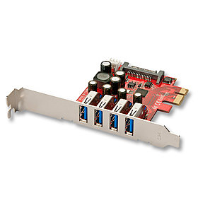 USB 3.0 Karte 4Port PCIe