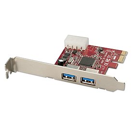 USB 3.0 PCIe-Karte 2:1