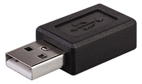  Schnittstellen: USB 2.0 Typ A Stecker an Micro-B Kupplung