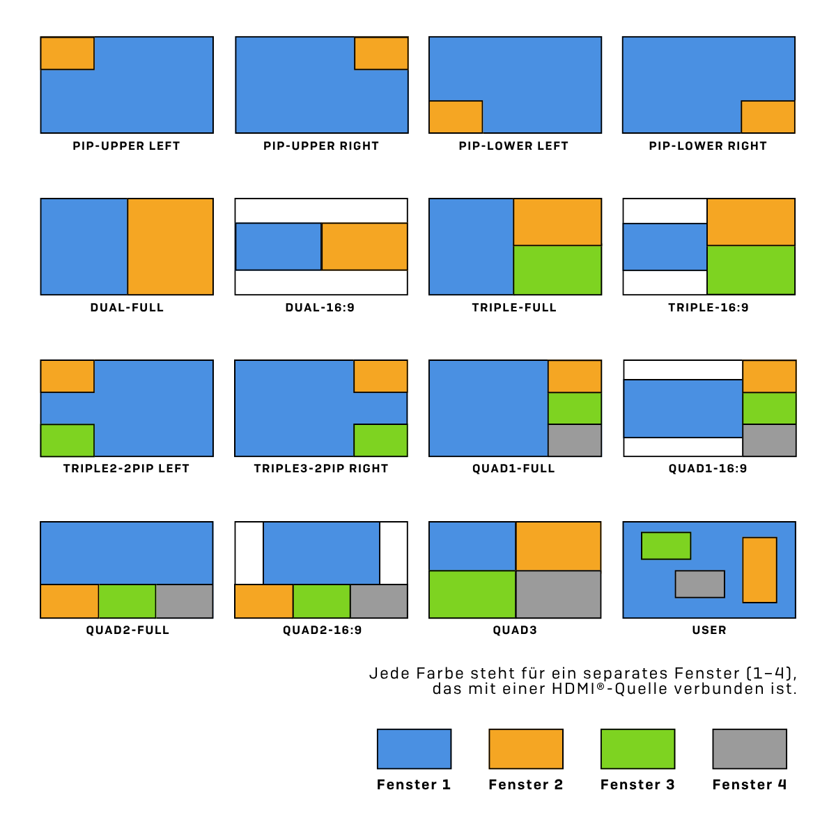 38434 Multi-View and Video Wall Layouts