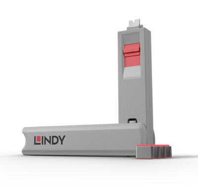 USB-C Port Blocker - Kit with Key and Locks