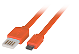 USB Flachband  Kabel 2m