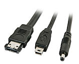 Power-over-eSATA Kabel