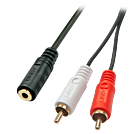 Audio-Adapterkabel 3.5mm/RCA