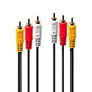 AV-Kabel 3x RCA stecker