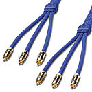 Video-Kabel Cinch/Cinch 0,5m
