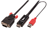 HDMI/ USB A an VGA Kabel