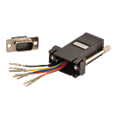 Adapter 9pol. Sub-D Stecker