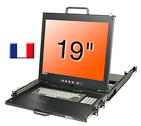 LCD KVM Terminal 19''