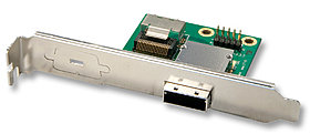 Mini SAS Slotblechadapter