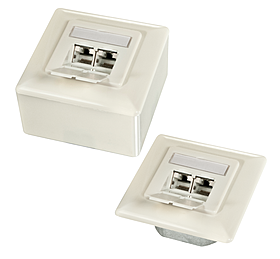 RJ45 Doppeldose