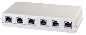 RJ45 Wand-Anschlussdose STP