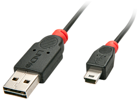 USB 2.0 Kabel A/Mini-B