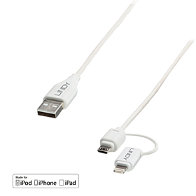 USB LadeKabel fr iPhone 1m