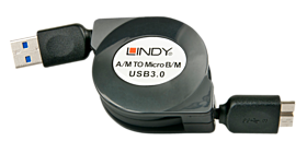 USB 3.0 Kabel aufrollbar