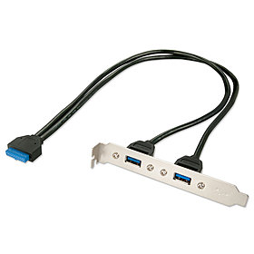 Slotblech-Adapter USB 3.0