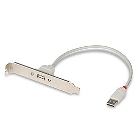 Slotblech-Adapter USB 2.0