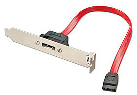 eSATA/SATA Slotblechadapter