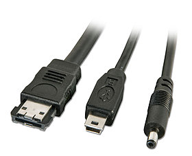 Power eSATA Kabel 5V