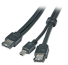 Power-over-eSATA Splitterkabel