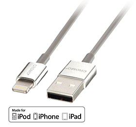 Ladekabel f�r iPhone 1m CROMO