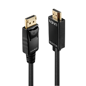 4K DisplayPort / HDMI Kabel