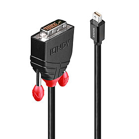 Mini-DP an DVI Kabel 1m