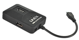 4-Port Hub USB 2.0 OTG