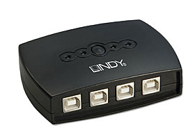 USB 2.0 Auto-Switch 4Port