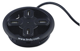 USB Schreibtsch Hub 4 Port