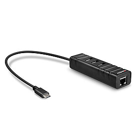 USB 3.2 Hub an Gigabit LAN