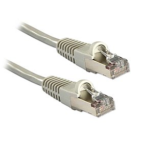Netzwerkkabel FTP grau, 1,0m