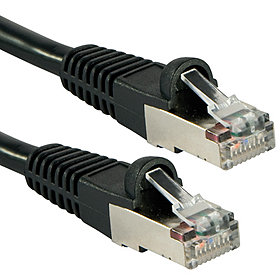 Netzwerkkabel FTP schwarz, 10m