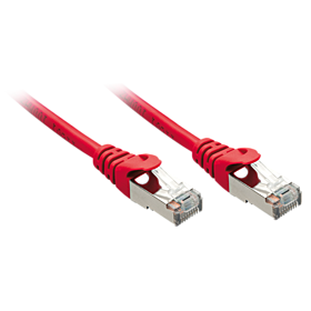 Netzwerkkabel F/UTP rot, 10m