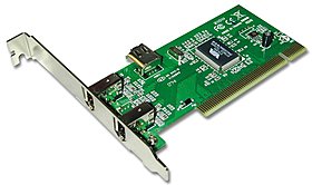 FireWire PCI-Karte 2+1 Port