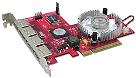 SATA II Karte f�r 4x eSATA-II