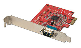 PCIe Seriell-Karte 16C950
