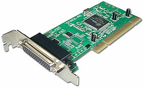 Seriell-/Parallel PCI Low Profile