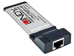 Gigabit LAN ExpressCard