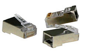 RJ45 Crimp-Stecker STP