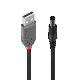 Adapter USB A-Stecker an DC-Hohlstecker