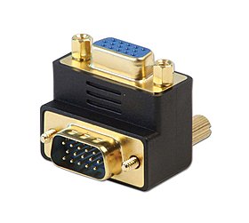 VGA Winkeladapter 90 Grad down