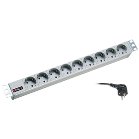 19'' Steckdosenleiste Schuko